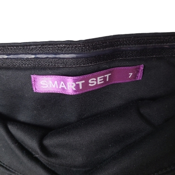 Smart Set strapless black mini  dress slim fit - Picture 4 of 10